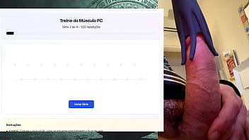 Exercise Session for a strong, fat and powerful 19 cm cock that can last hours without cumming