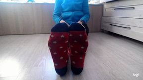 Warm winter socks dirty one to cam mp4