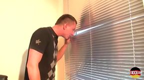Short Haired Lady Can&#039;t Wait for That Cum to Explode All Over Her