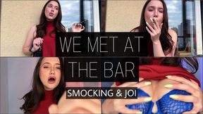 Sexy Bar Girl Flirts With You | Smoking & Teasing