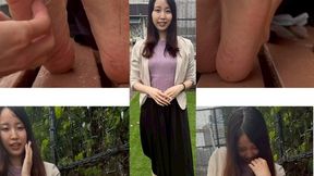 Risa Sasaki Size 9 Greek feet Sole Tickling Both Feet Comparison; 5 minutes 47 seconds