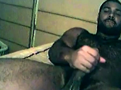 buff black &super hairy jacks his meat