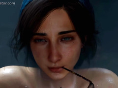 Deepthroat and Pussy Fucking for Beauty Alma in Cave (3D Anime) 2026