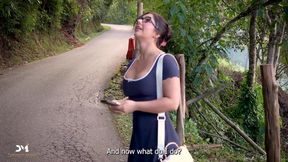 Strange Girl Asks Me to Fuck Her Without a Condom Outdoors - Danner Mendez &amp; Iris Rodriguez