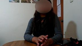 casting 002 - laura la timida estudiante que nunca hizo sexo oral y termina con creampie y sin condon (version full)