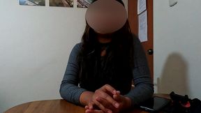 casting 002 - laura la timida estudiante que nunca hizo sexo oral y termina con creampie y sin condon (version full)