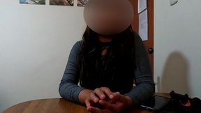 casting 002 - laura la timida estudiante que nunca hizo sexo oral y termina con creampie y sin condon (version full)
