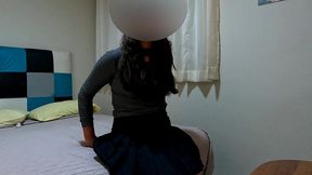 casting 002 - laura la timida estudiante que nunca hizo sexo oral y termina con creampie y sin condon (version full)