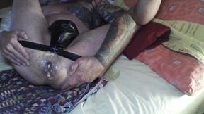 Solo Anal Masturbation.