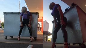 Muscle Slut Exposed and Fucked in Public