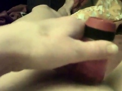 Dansk MILFs solo -spil med dildo