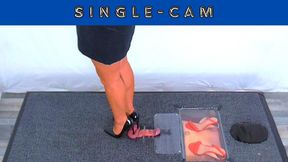 Crushing His Cum Under My Red Soled Stilettos - Amber Cam - AmbersCBT - 76AC