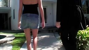 candi raynes gives blowjob to scott lyons big cock