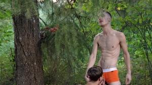 Boys At Camp - Cyrus Stark & Colton McKeon quick hiking