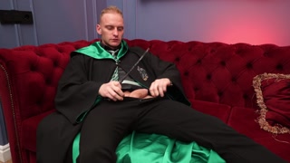 Forbidden magic causing anal sex