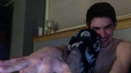 Boston Guy with Injured Toe