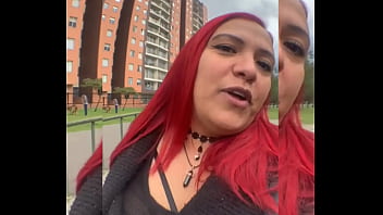 Sammy Owens gives outdoor blowjob and rides cock