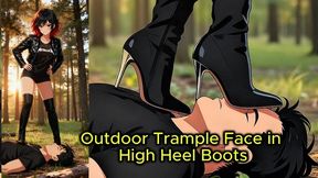 High Heel Boots Domination - Nataly Crushes Your Face Into the Dirt