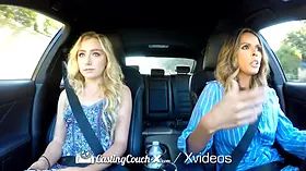 CASTINGCOUCH-X Curly Haired Blonde Fucks To Pay Rent