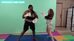 Boxing Sasha vs Lizzie