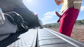 Cuckolded in a public parking lot