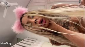 18yo Brazilian teen gets her tight pussy ravaged
