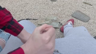 Blowjob in public in the park-Sweet girl swallows my sperm