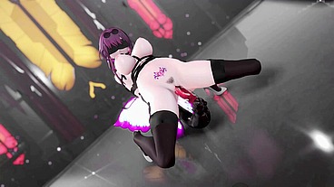 Honkai Star Rail Kafka Hentai Bondage Dance Insect Sex Mmd 3D Purple Wings