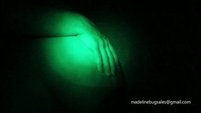 Chubby Milf Madeline Strobe light vampire wam