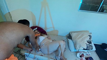 Husband fucking his lover after work.