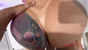 deixei o dotado fuder no pelo ele fudeu tao gostoso que gozou e continuou metendo foi pro 2 round