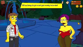 Homer Simpson Gets Wild in Burns Mansion With Lisa & Marge for Big-Ass Hentai Fun