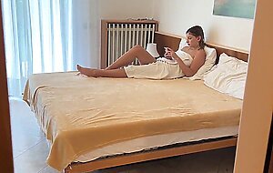 got caught by her horny step dad while she was naked