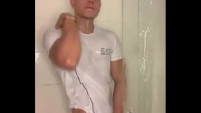 Chris Morgan Shows Off Big Cock in Amateur Gay Anal Sex Scene