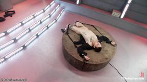 ”Bound cop anal fucked by Transgender clone”