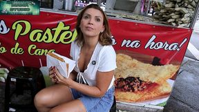 eu, mama studio em feira safada pastel quente vira boquete molhado na carona uber!