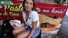 eu, mama studio em feira safada pastel quente vira boquete molhado na carona uber!