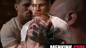 ”Obsessive Roman Todd pounds Greg Rileys hole raw after relentless play”