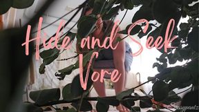 Hide and Seek Vore - A Taboo Vore scene featuring Belly Fetish, Nipple Fetish, and Vore Roleplay ft. MILF Sassypantz