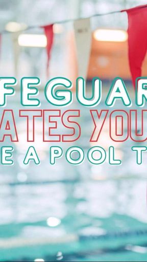 Lifeguard Inflates You Like a Pool Toy