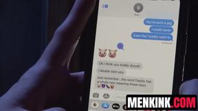 ”Zak Bishop seduces step dad Lance Charger to ravage his butthole”