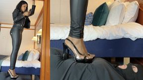 Goddess LunaLaw - Ignoring You As You Suffer Under My Platform Stilettos (HD 1080p mp4)