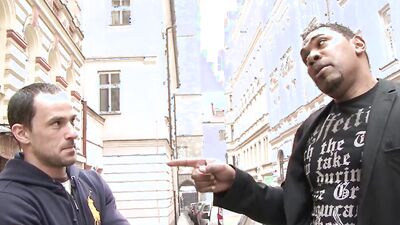 Cuckold watches as other guy fucks his girlfriend Gabriella Daniels