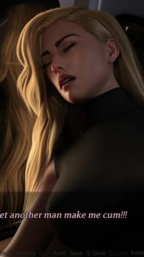 Epic moment from &quot;A Perfect Marriage - v0.7.4b - Anna let Marvin lick her pussy and suck her boobs&quot;
