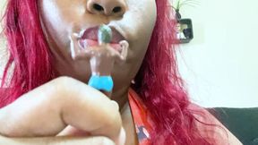 Living Candy: Tiny Human in Giantess MXDominion’s Mouth