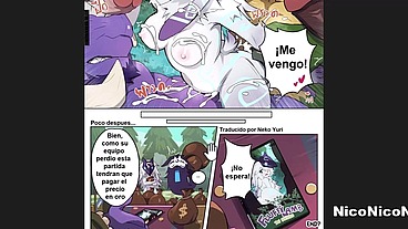 Nasus renecton alistar y rengar se follan el dulce coño de kindred en la grieta del invocador