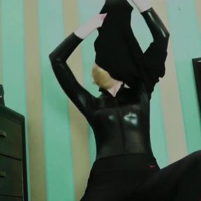 Nursing home with Santa Claus