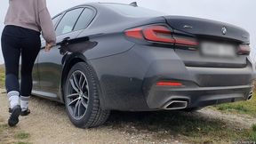 Bouncing BMW 5 series