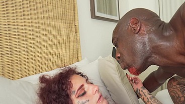 Tony Rope: Dutch Slut Blazy takes MONSTER BBC in her ass and drinks piss