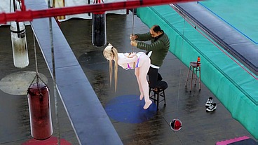 Mari Rose and old yoga teacher - 3D Hentai - V454